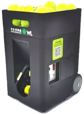 2025款JTS2双模火枪手发球机便携网球自动发球抛球机方盒子造型