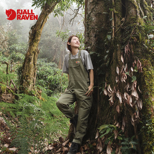 新款 1000复古长裤 户外女士工装 02211241 背带裤 北极狐2024年春季