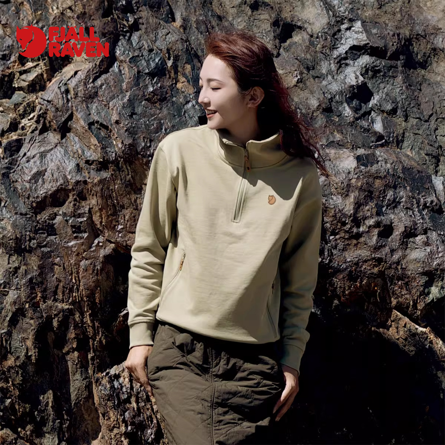 北极狐 休闲套头立领卫衣 城市户外女士亲肤长袖T恤04232212,户外/登山/野营/旅行用品,户外休闲衣,淘宝优惠券,粉丝福利购,淘宝优惠卷