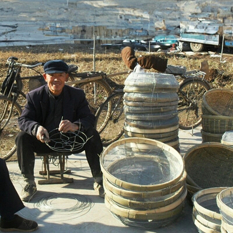 竹编钢丝筛子民间特色手工艺钢丝筛铁丝筛子铁筛子有孔筛子手工,特色手工艺,竹编/竹雕,淘宝优惠券,粉丝福利购,淘宝优惠卷