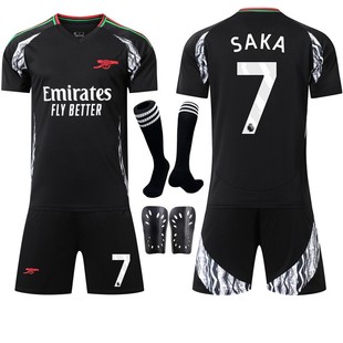 2425阿森纳客场球衣7号萨卡8厄德高9热苏斯哈弗茨赖斯足球服套装