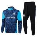 2526 Marseille Royal Blue Camouflage