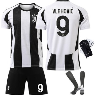 2425尤文主场球衣9号霍维奇10伊尔迪兹7基耶萨19图拉姆足球服套装