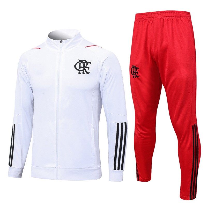 thumbnail for 2324 Brazil International São Paulo Corinthians Warm-Up Jersey Men's Zip-Up Long-Sleeve Football Training Suit Set