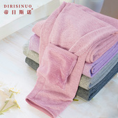 衬裤 帝日斯诺保暖裤 打底秋裤 男加绒加厚女棉毛裤 秋冬 珊瑚绒长裤