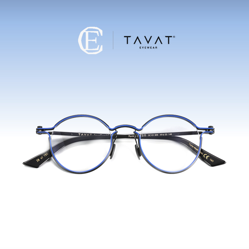 TAVAT男女手工眼镜机械风