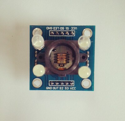 TCS230 TCS3200 颜色传感器 颜色识别/感应模块 供arduino 51程序