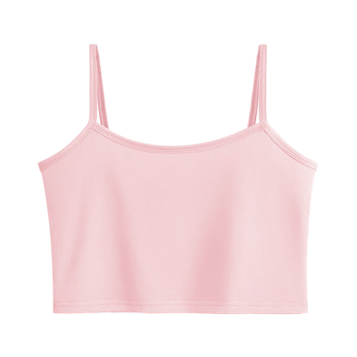 新疆棉短款夏季修身吊带背心