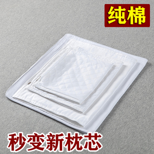 纯棉夹棉枕芯套防口水头油防螨虫酒店枕头保护套隔离层荞麦壳枕皮