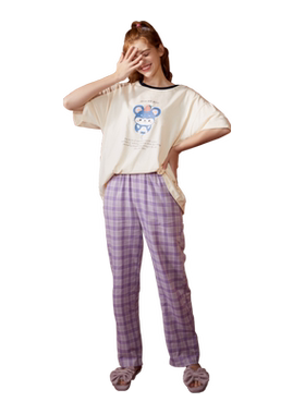 两件套少女甜美风可外穿家居服