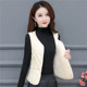 中老年坎肩修身 2025新款 秋冬羽绒棉马甲女加绒保暖背心短款 内胆