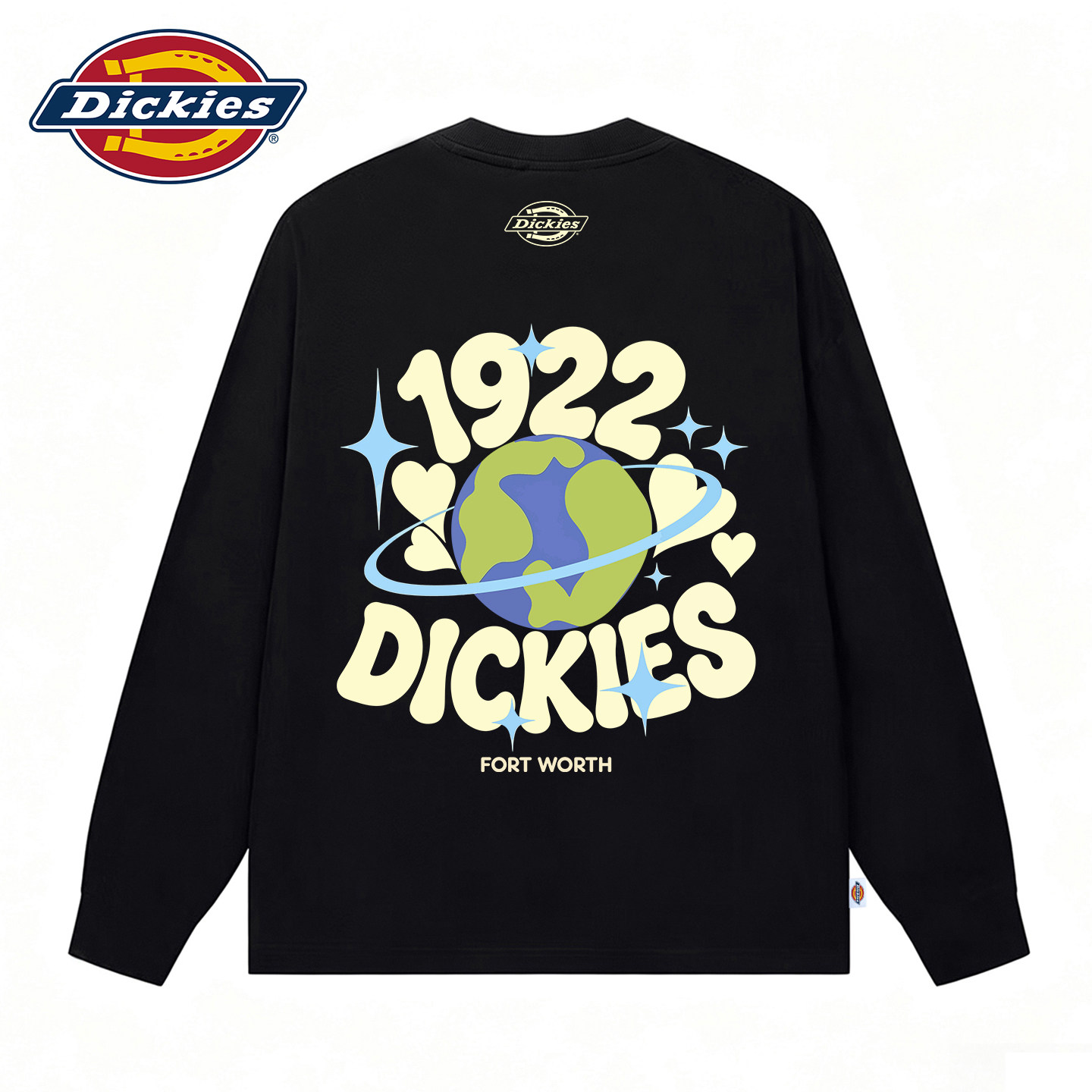 Dickies男士长袖t恤纯棉重磅上衣