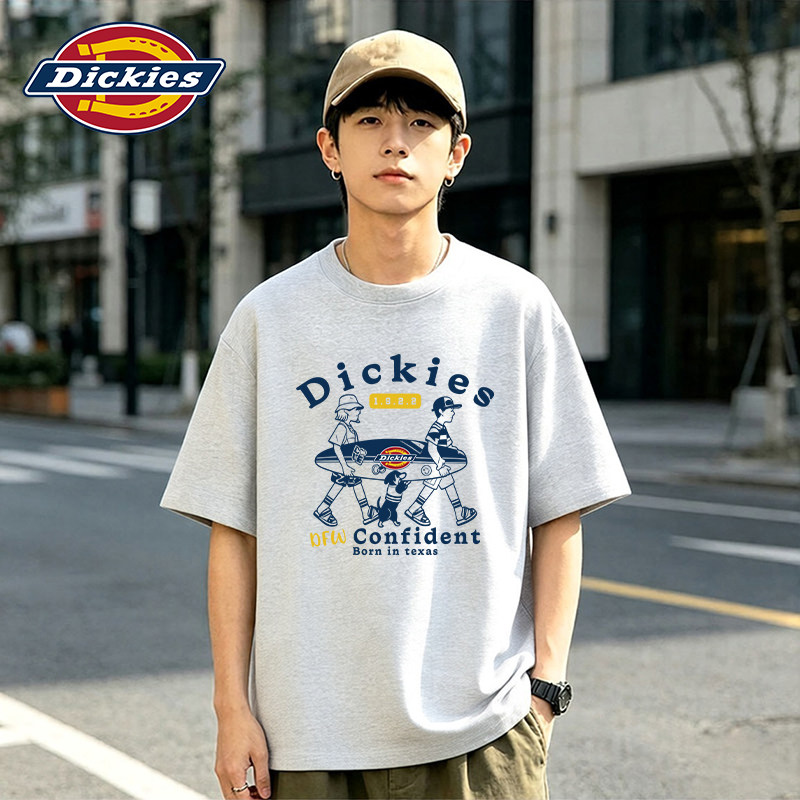 Dickies纯棉短袖t恤男式上衣