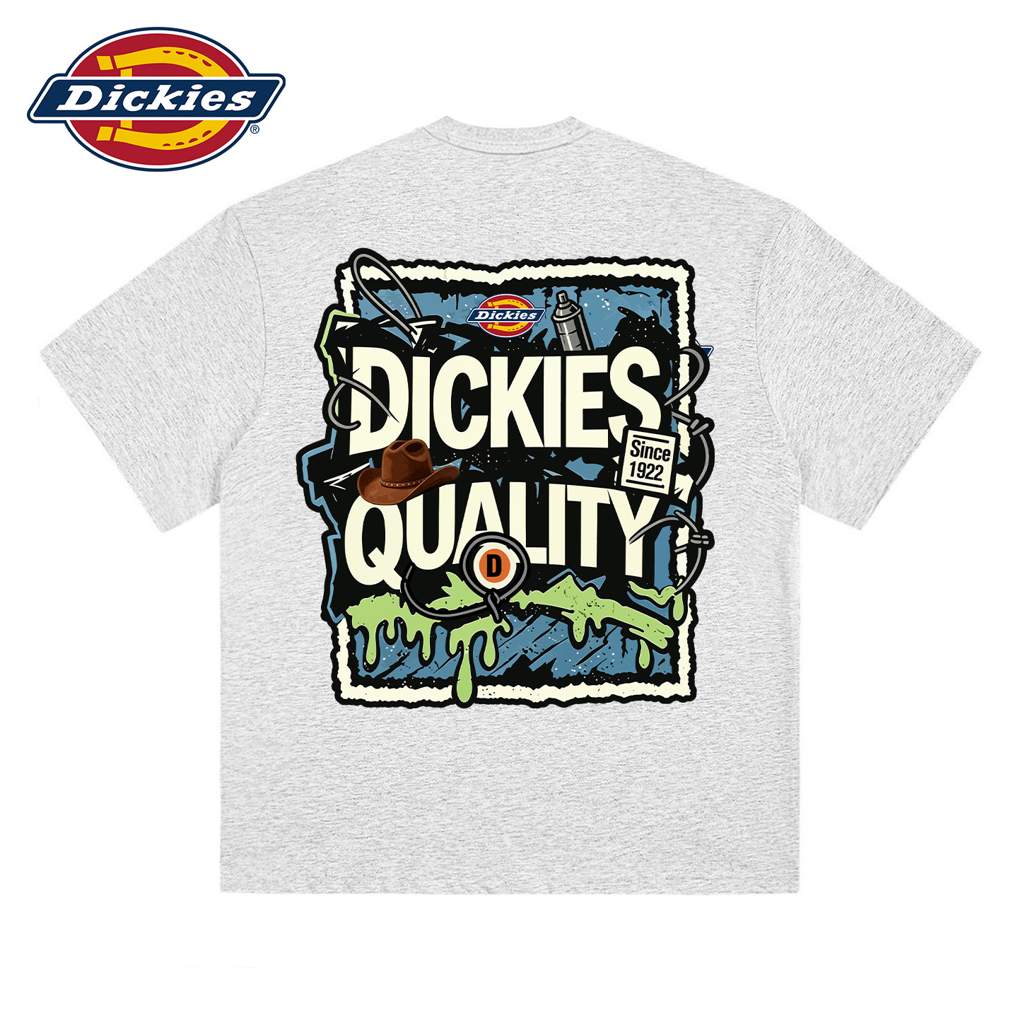 Dickies纯棉短袖t恤女穿搭上衣
