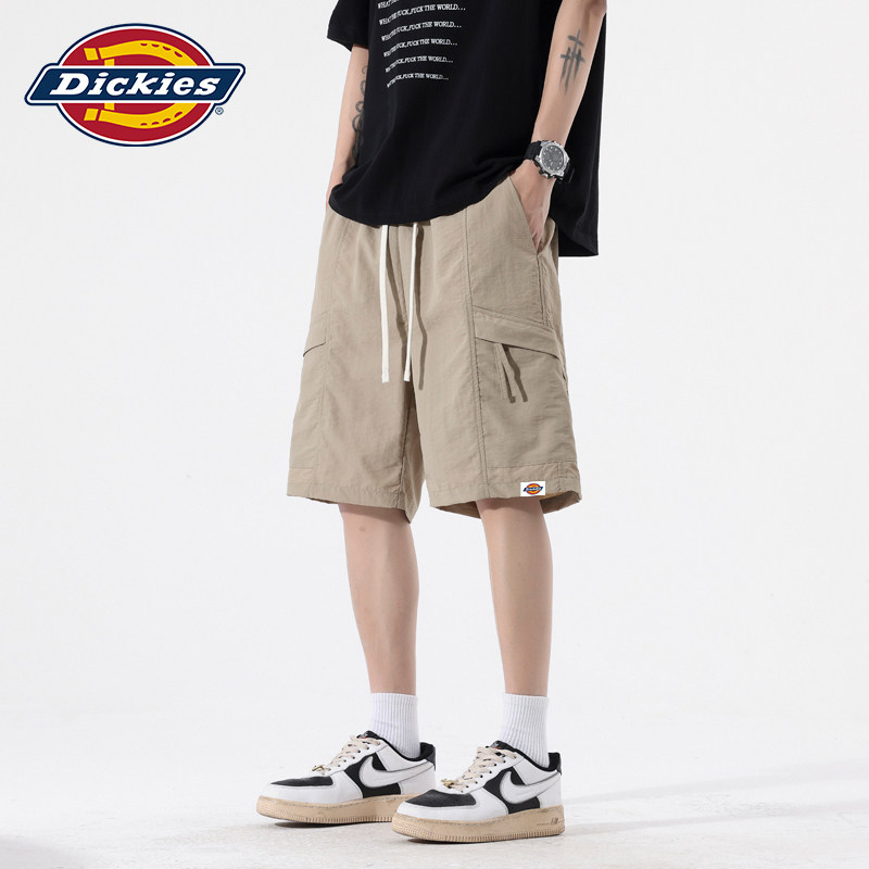 Dickies帝酷适冰丝短裤男士夏季2026新款潮牌五分裤薄款运动裤子
