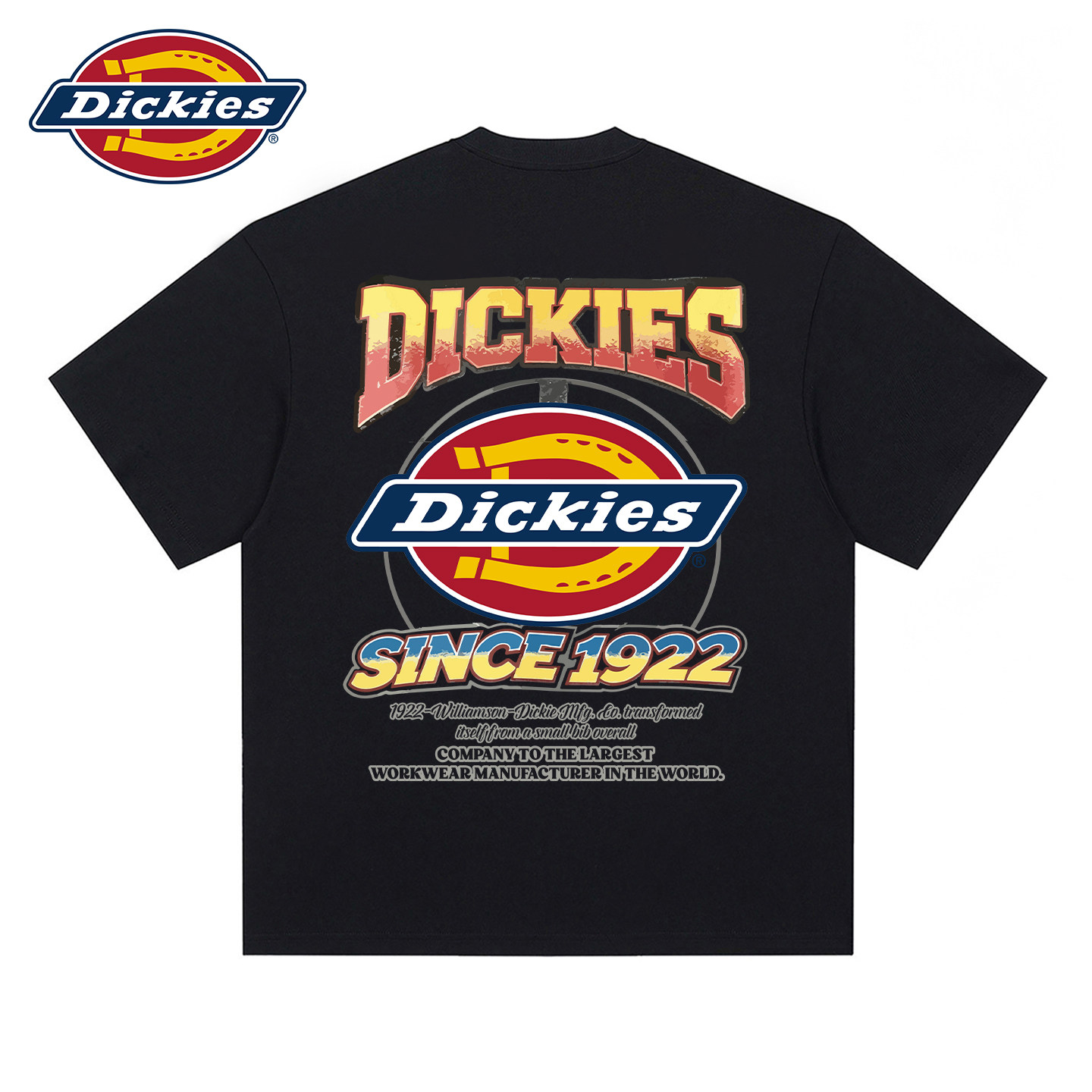 Dickies纯棉短袖男士重磅t恤