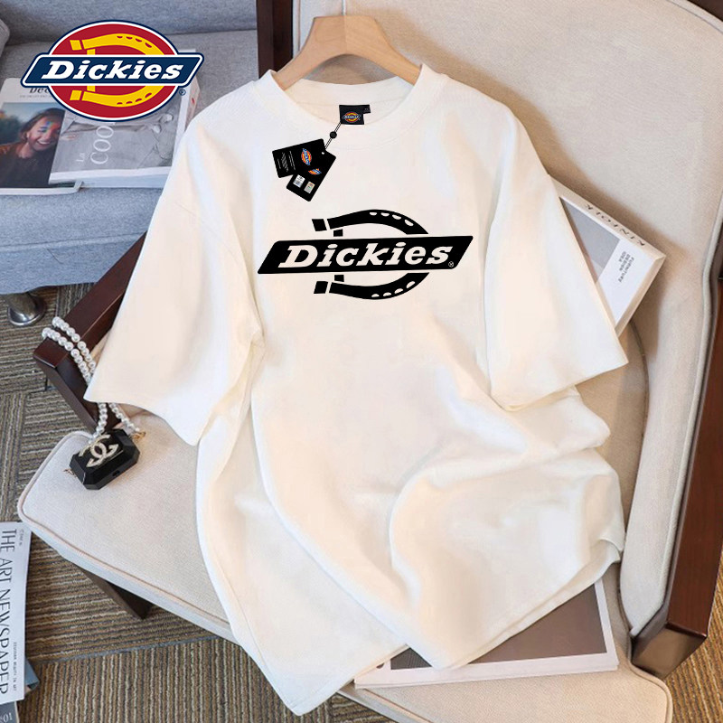 Dickies帝酷适纯棉短袖t恤男士夏季2026新款青少年痞帅风重磅上衣