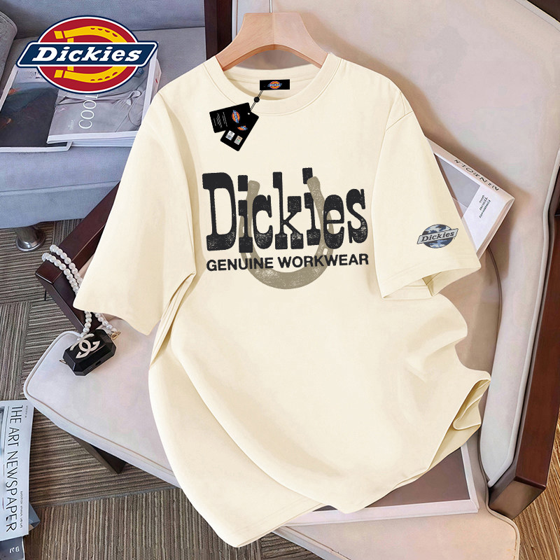 Dickies帝酷适短袖t恤男士夏季2026新款青少年设计感小众体恤上衣