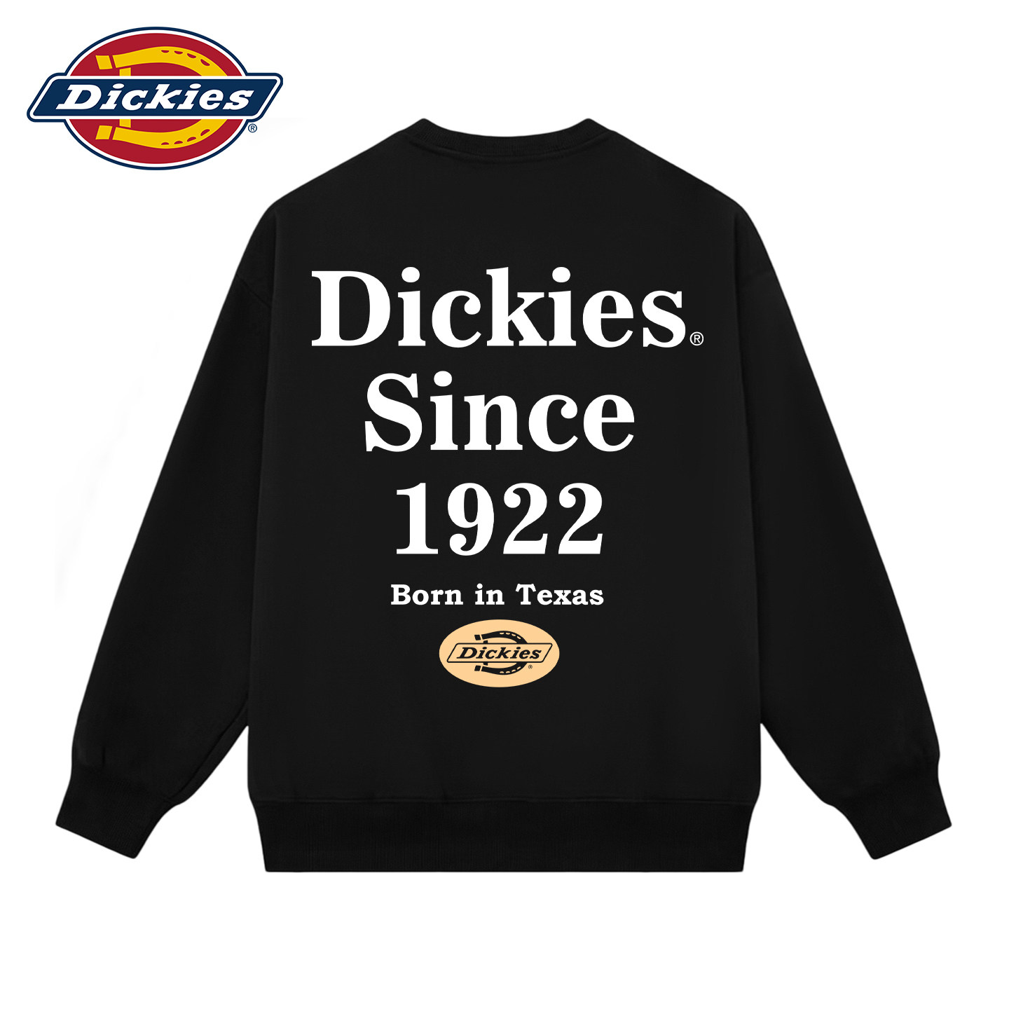 Dickies美式卫衣男款宽松长袖t恤