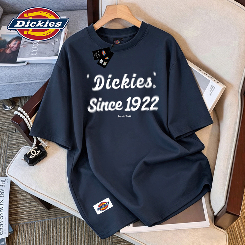 Dickies帝酷适男士纯棉短袖t恤夏季2026新款潮牌青少年宽松版上衣