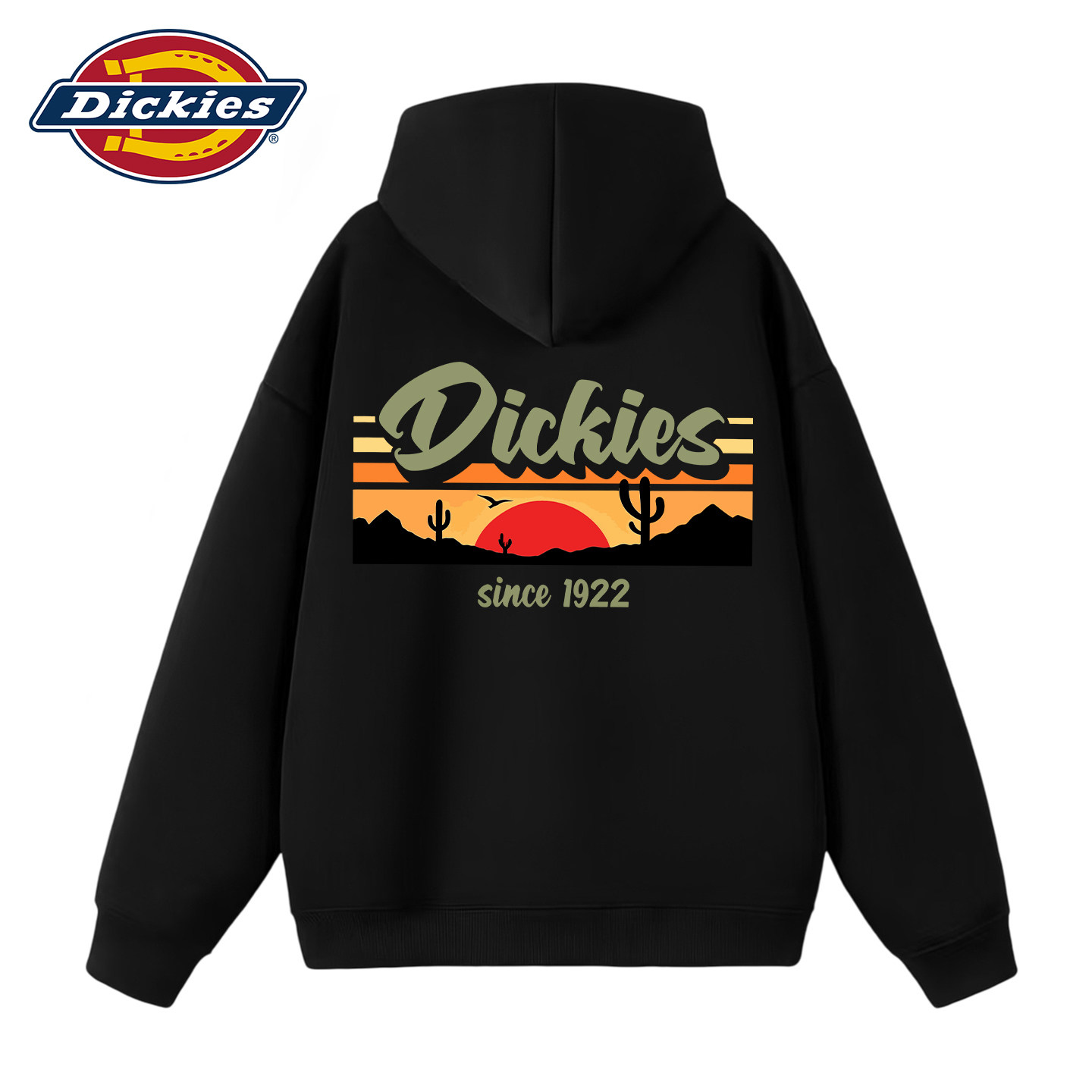 Dickies男士连帽卫衣重磅打底衫