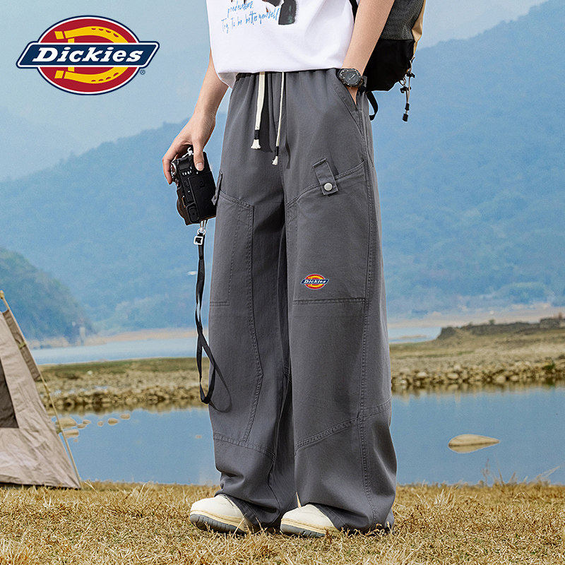 Dickies帝酷适纯棉休闲裤男士夏季2026新款高级感宽松直筒工装裤