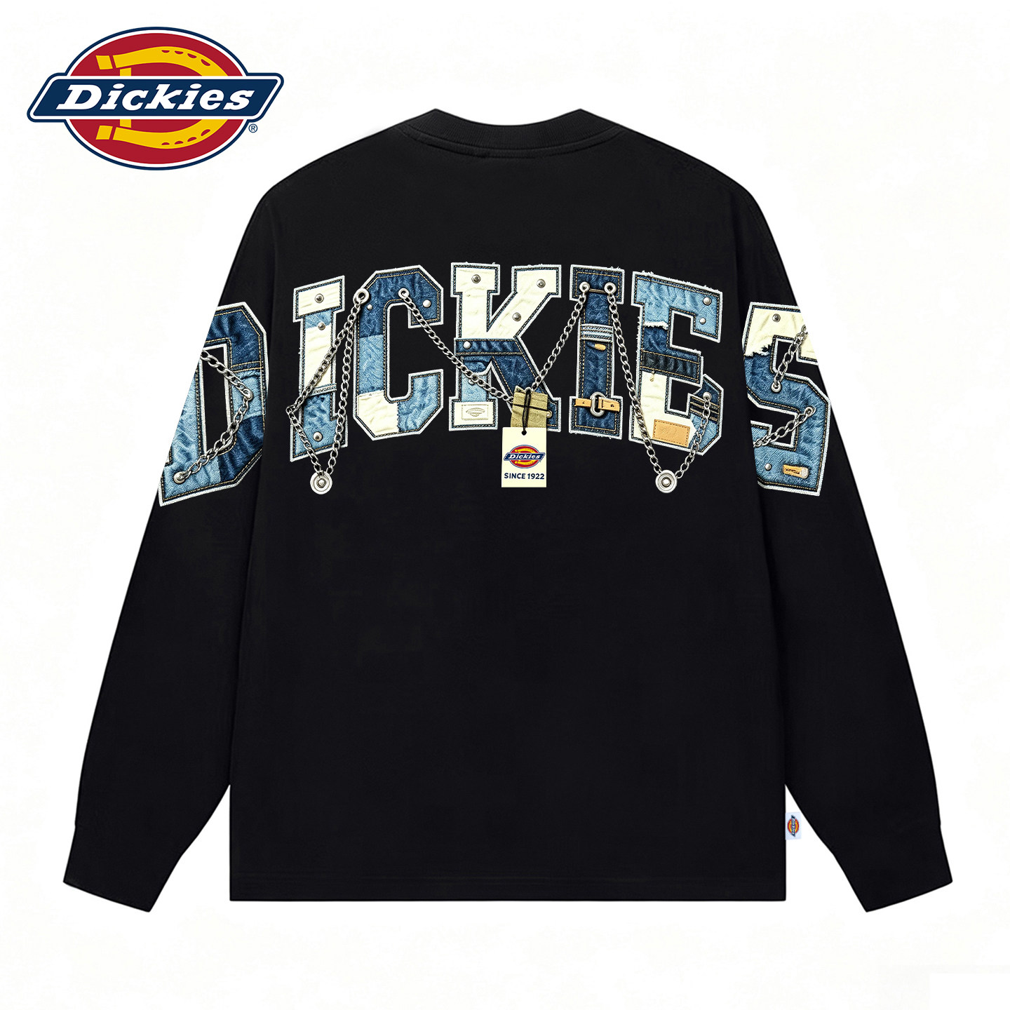 Dickies纯棉长袖t恤男士打底衫