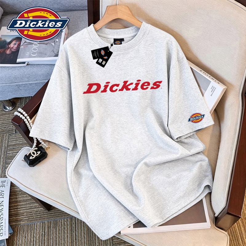 Dickies帝酷适纯棉短袖t恤女士夏季2026新款潮牌设计感小众上衣服
