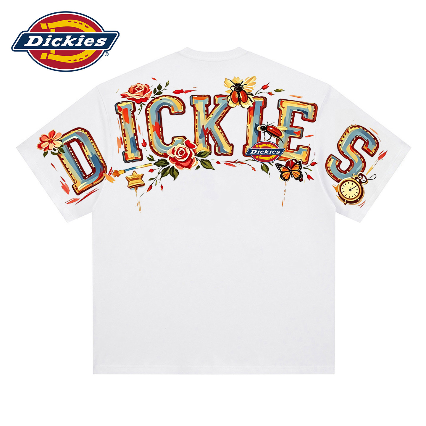 Dickies纯棉t恤女士美式短袖上衣