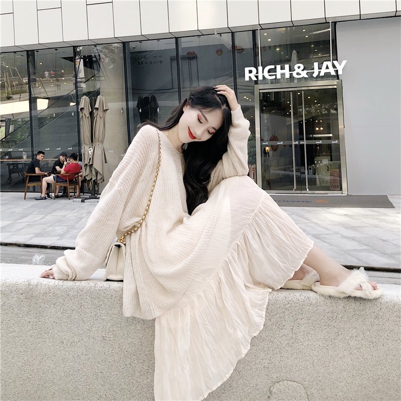 Çï×°¿íËɳ¤ÐäÕëÖ¯ÉÀÅ®×°ÉÏÒ¸ßÑüÖг¤¿îµõ´øÁ¬ÒÂȹʱÉÐÁ½¼þÌ×Ì××°