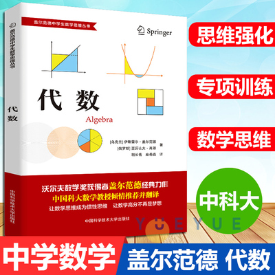盖尔范德数学思维丛书 代数 中学生数学思维训练数学思维逻辑训练书 初高中数学怎样解题思维训练基础知识大全 中科大出版