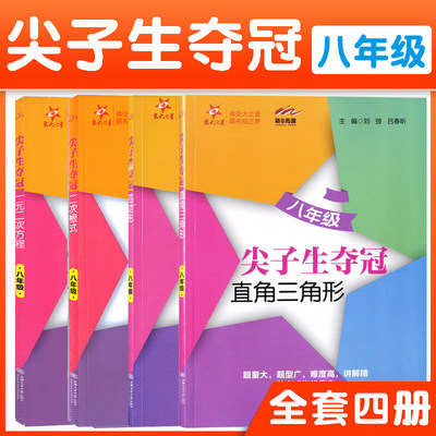 全4套8年级尖子生夺冠二次根式