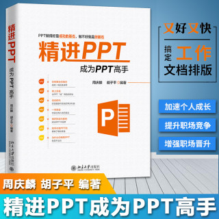 精进PPT 成为PPT高手 ppt书籍 office教程书籍 计算机书籍 计算机应用基础 办公软件教程 wps教程书籍 办公软件书籍