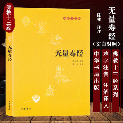 正版 无量寿经中华书局净空法师佛说大乘无量寿庄严清净平等觉经 讲记金刚经楞严经佛经佛学入门初学者书籍佛学经典修身经书