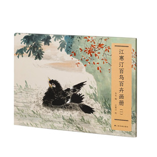 江寒汀百鸟百卉画册(一) 江寒汀 高清印刷百鸟百卉 前无古人 画鸟圣手铭心绝品 一花一鸟浓缩精华学画花鸟入门必备 上海书画出版社
