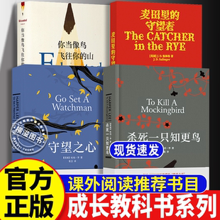 【套装4册】杀死一只知更鸟(1+2)+麦田里的守望者+你当像鸟飞往你的山 比尔盖茨推荐 登顶纽约时报畅销榜80周 真实故事勇敢做自己