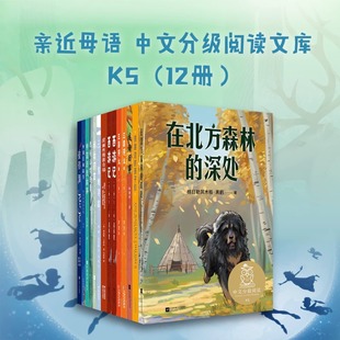中文分级阅读K5五年级全12册 亲近母语 10-11岁课外阅读 提高孩子阅读和写作 爱丽丝漫游奇境 雪地寻踪 儿童文学 果麦
