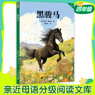 黑骏马 2025版 安娜·塞维尔 全彩插图 中文分级阅读四年级 课外读物 9-10岁适读 儿童文学 果麦出品 二十一世纪出版社