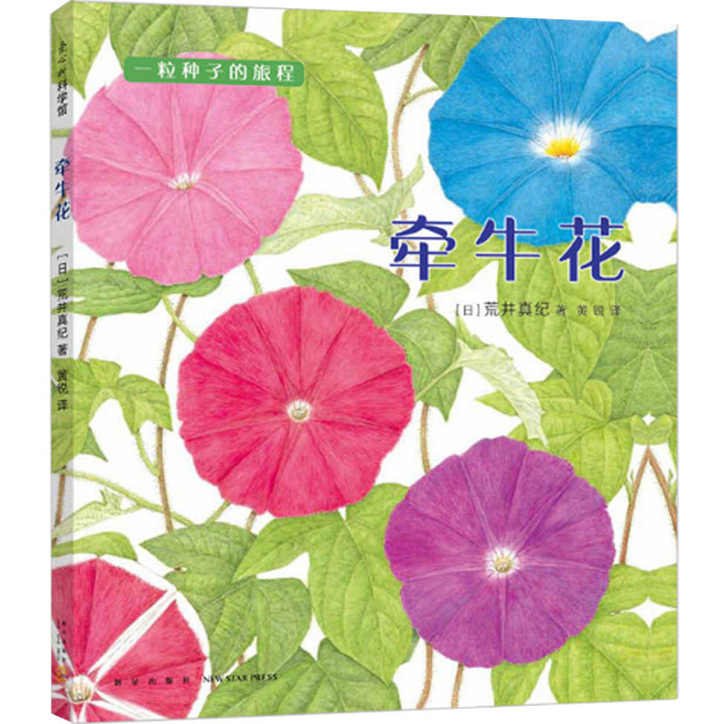 爱心树牵牛花绘本一粒种子的旅程儿童绘本故事书幼儿园3-6-8周岁科普