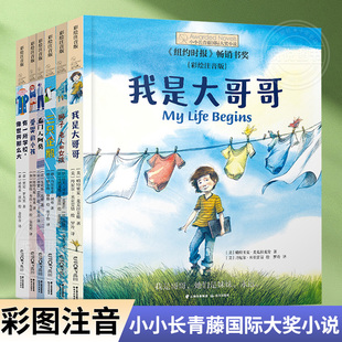 小小长青藤国际大奖小说第三辑全套6册注音版我是大哥哥狮子老人和女孩三只企鹅看门人阿莫爱哭的小孩一二三年级小学生课外书籍