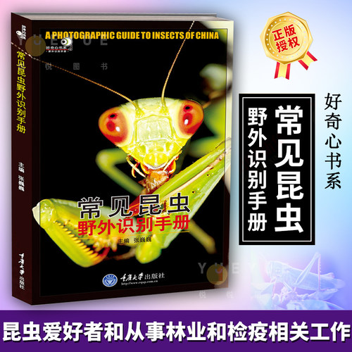 常见昆虫野外识别手册