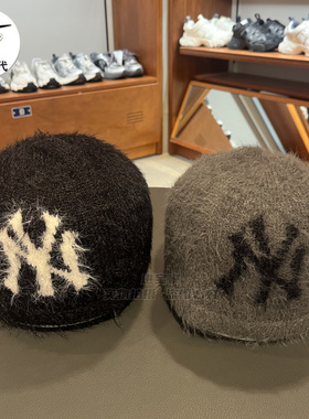 进宝家 MLB专柜正品25年新款秋冬季新款刺绣小标针织冷帽 BNB09