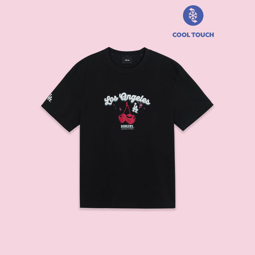 进宝家 韩国直邮MLB26年时尚樱桃印花凉感T恤短袖男女同款 TSN60