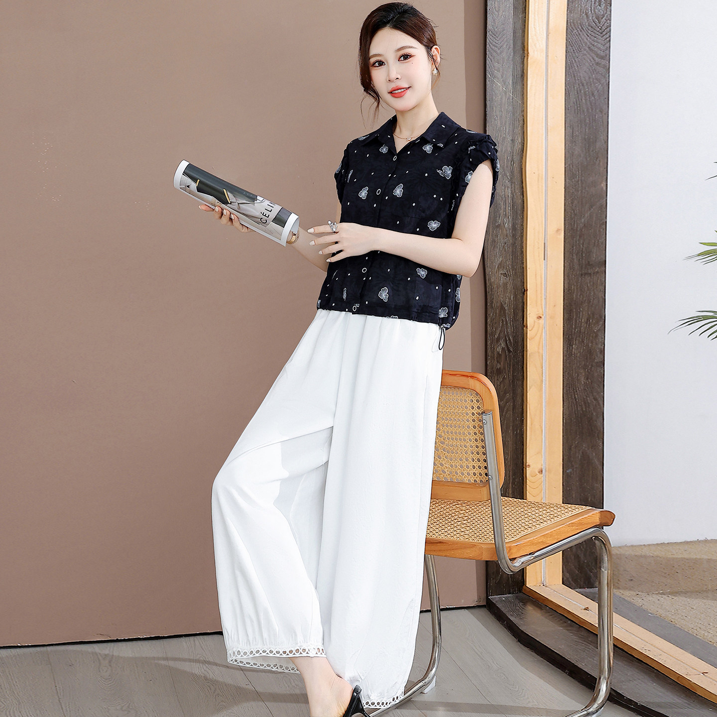 2026夏季新款女神范宽松套装