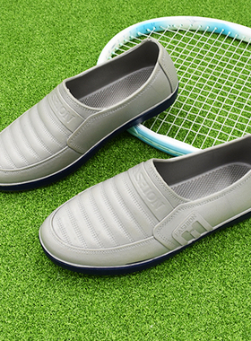 男士休闲塑料厨房厨师鞋防滑防水防油男鞋工作上班鞋酒店洗车雨鞋