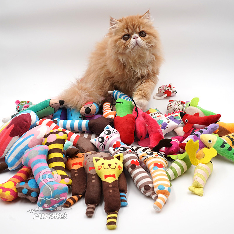 kojima 猫薄荷玩具 哑铃/碎花老鼠/和风老鼠/巧克力棒/铅笔 单个