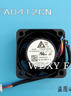 台达 4028 12V 0.81A 4线PWM控温 暴力4CM交换机风扇 TFA0412CN