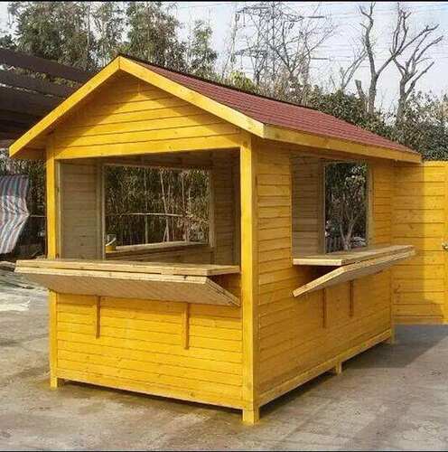 设备房木头小屋售货亭户外防腐木