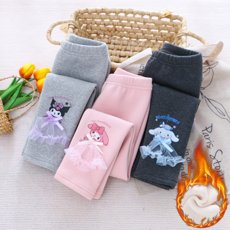 女童纯棉加绒一体绒外穿打底裤冬季新款儿童装女孩宝宝保暖长裤子,童装/婴儿装/亲子装,裤子,淘宝优惠券,粉丝福利购,淘宝优惠卷