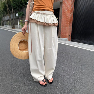 Gary 宝藏Hers一勺甜2026春夏韩系简约设计感小裙摆屁帘直筒